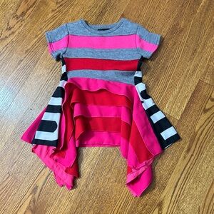 Fun & Fun Waterfall Dress with Sporty Design